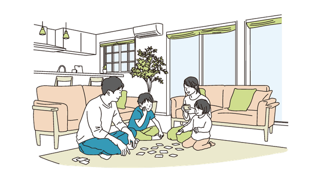 モデルケースCのイラスト